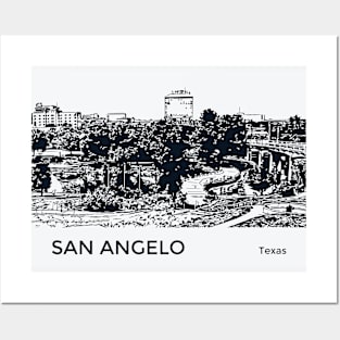 San Angelo Texas Posters and Art